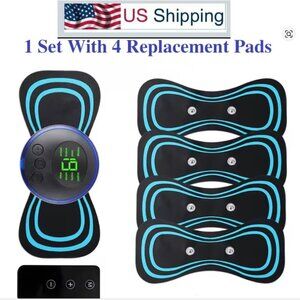 Mini Portable EMS Neck Massager Electric Neck Stretcher For Cervical Muscle Pain